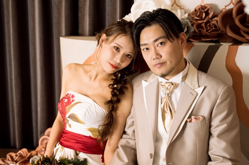 寄り添うお二人