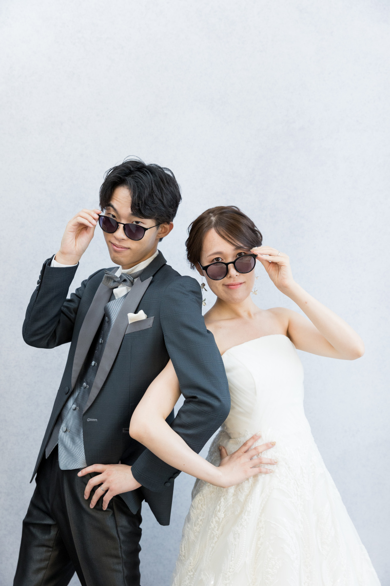 サングラスを使って