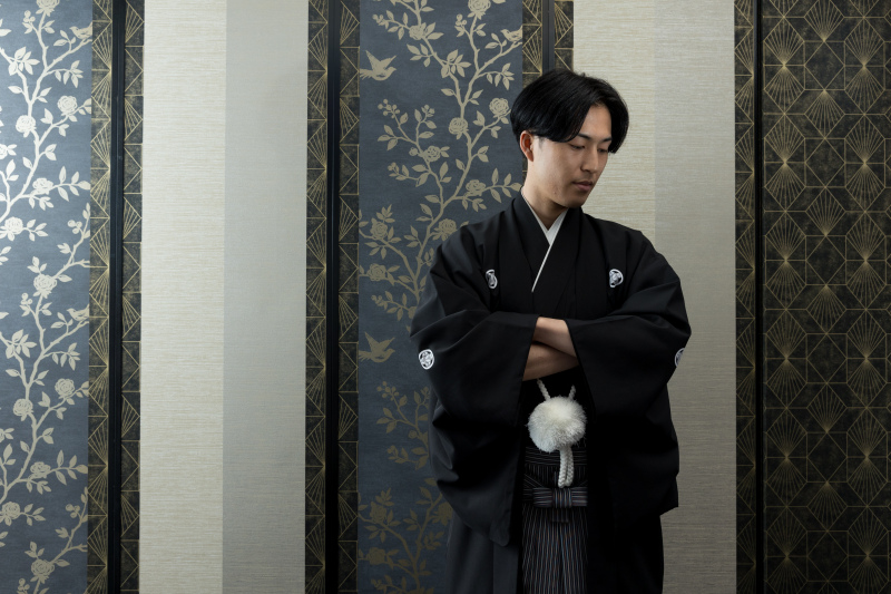 ご新郎様ソロショット