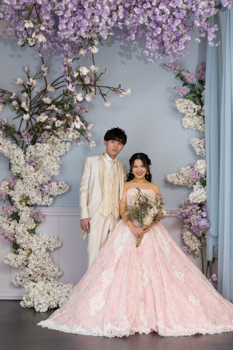 カラードレスへお着替え