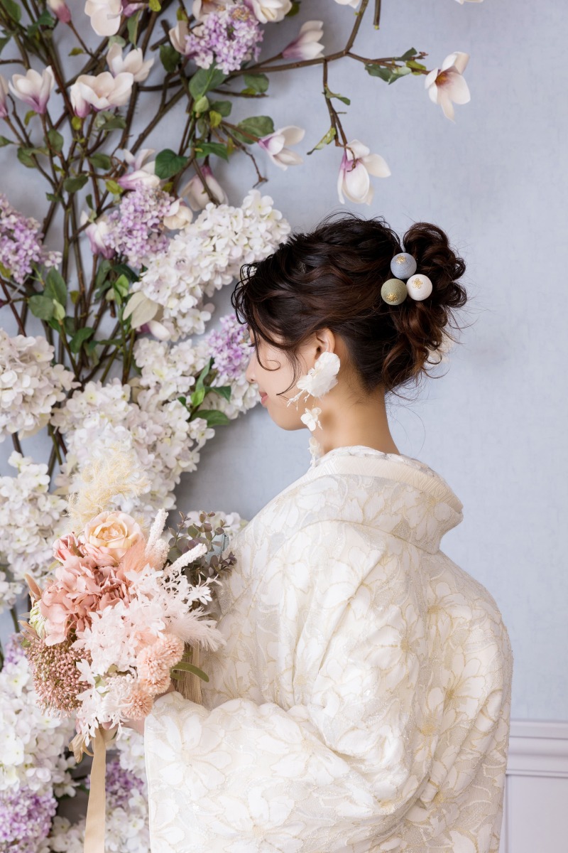 こだわりのヘアアレンジも♡