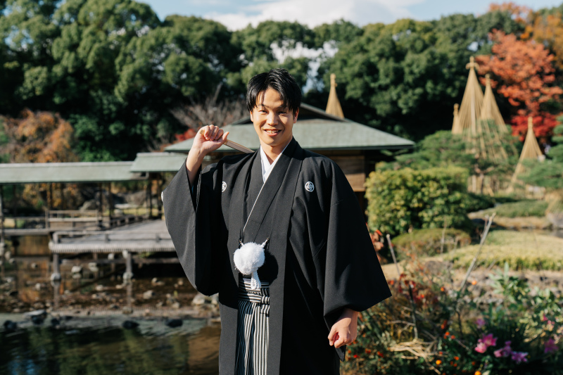 ご新郎様のソロショット！