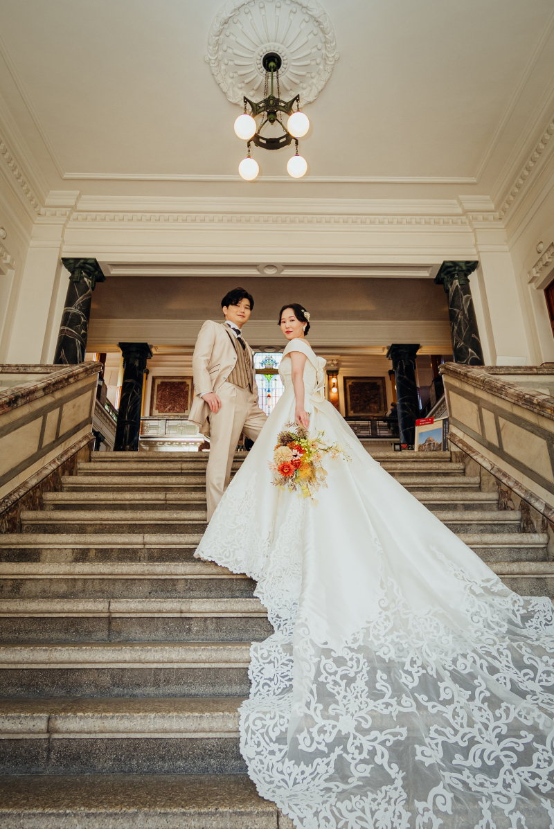 手前の階段でも