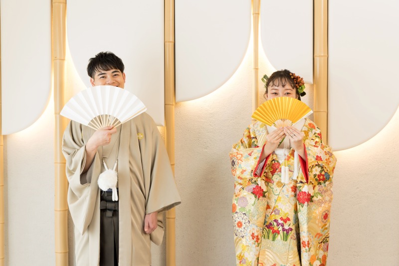 扇子おかお隠し