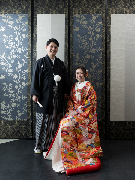 色打掛にお着替え♪