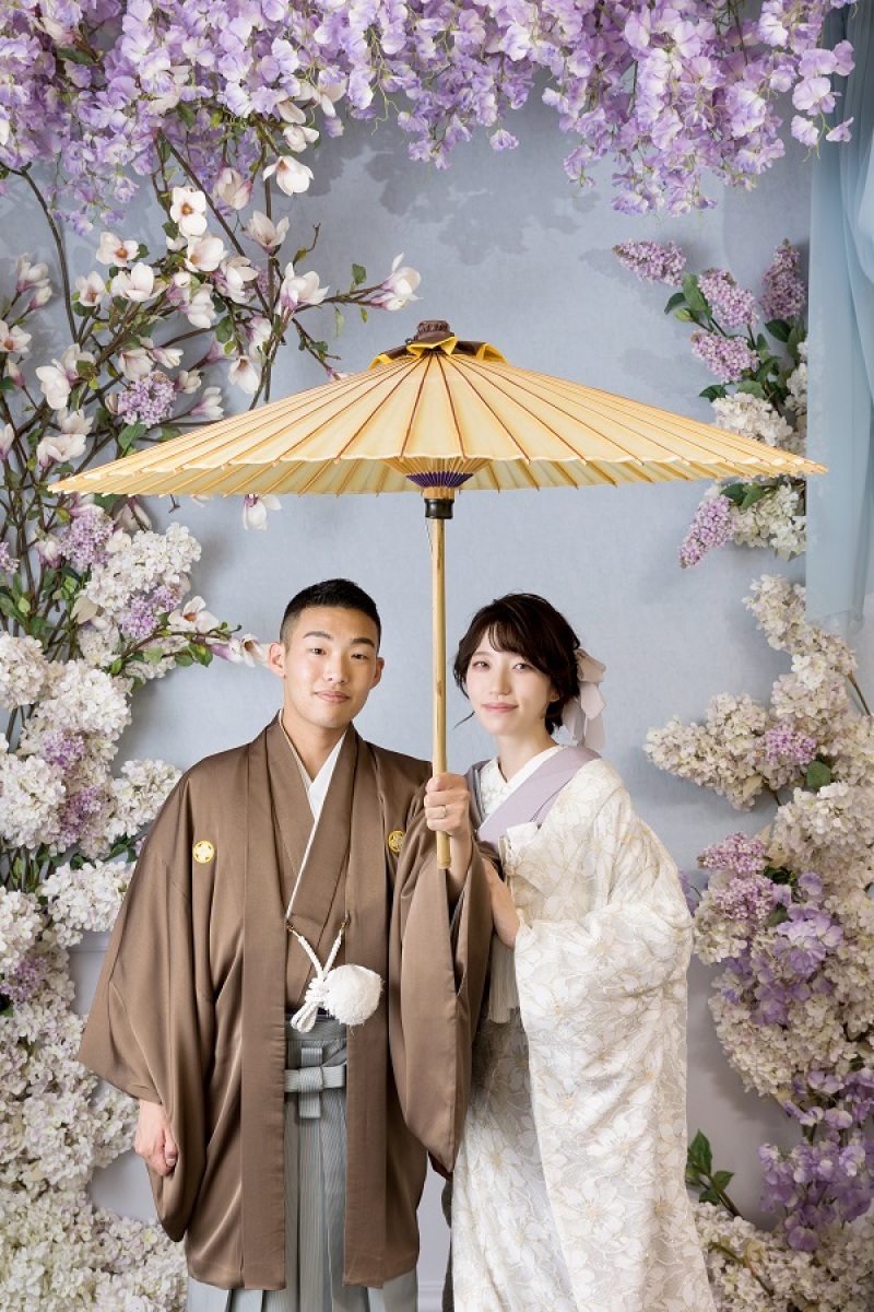 和傘ショット◎