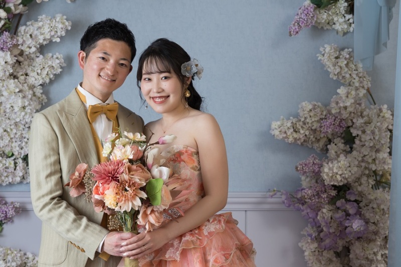 笑顔が素敵なおふたり♡