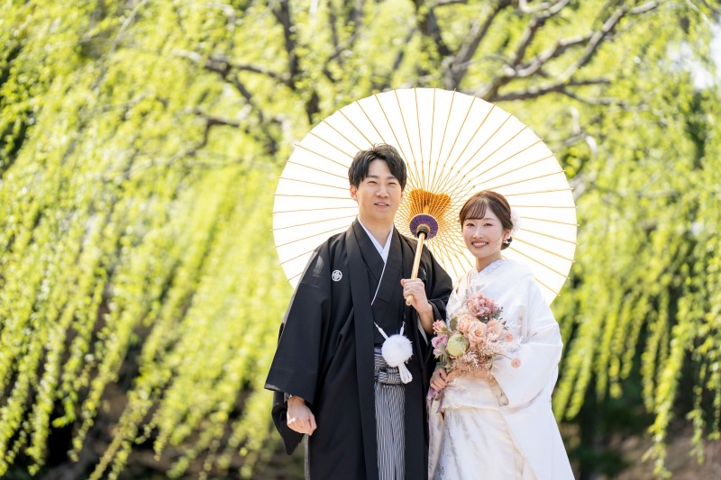 おふたり寄り添って