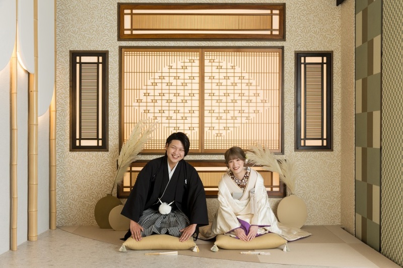 お辞儀のポーズ