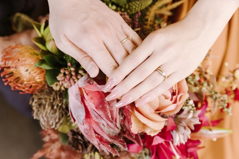 お手元ショットもお撮りしました♡