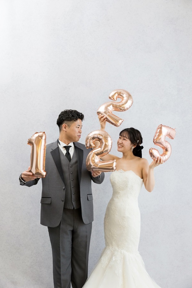 お持ち込みの風船で