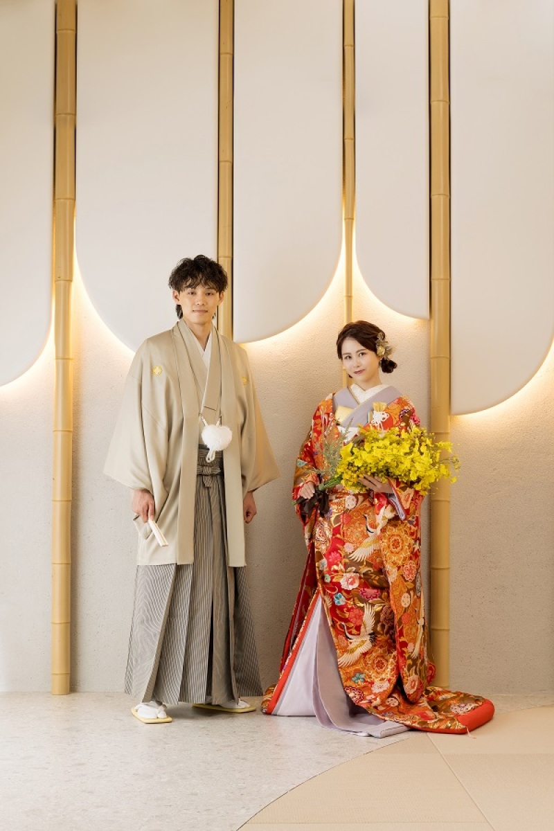 和装の全身でのお写真