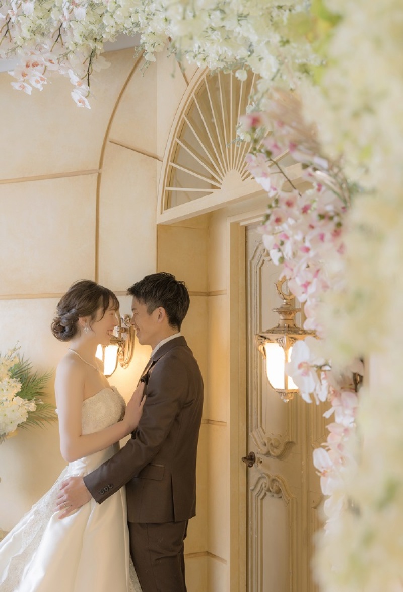 お二人の見つめ合い