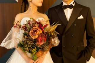 おふたりらしい雰囲気で♪和装洋装スタジオ撮影