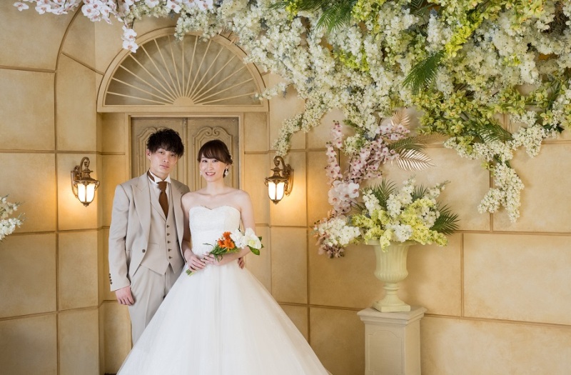 3着目はウエディングドレスで♡