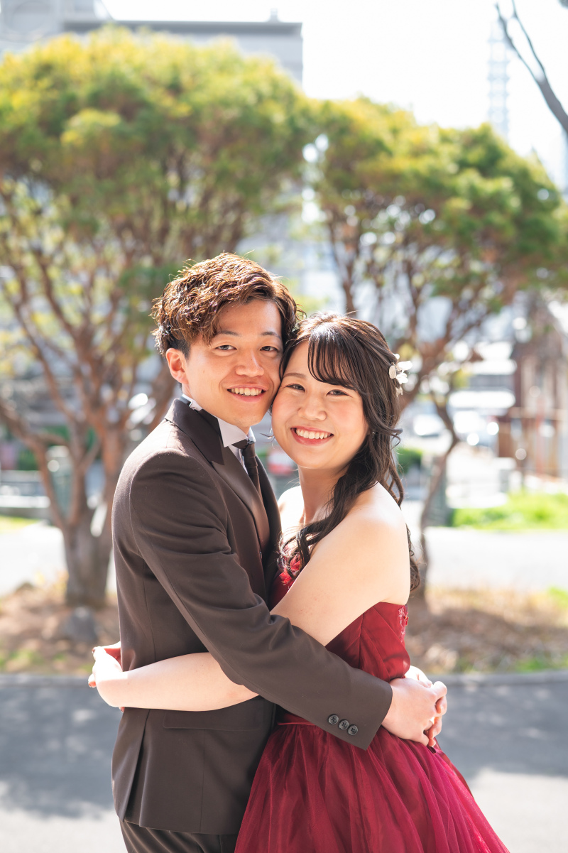 結びは素敵な笑顔で！