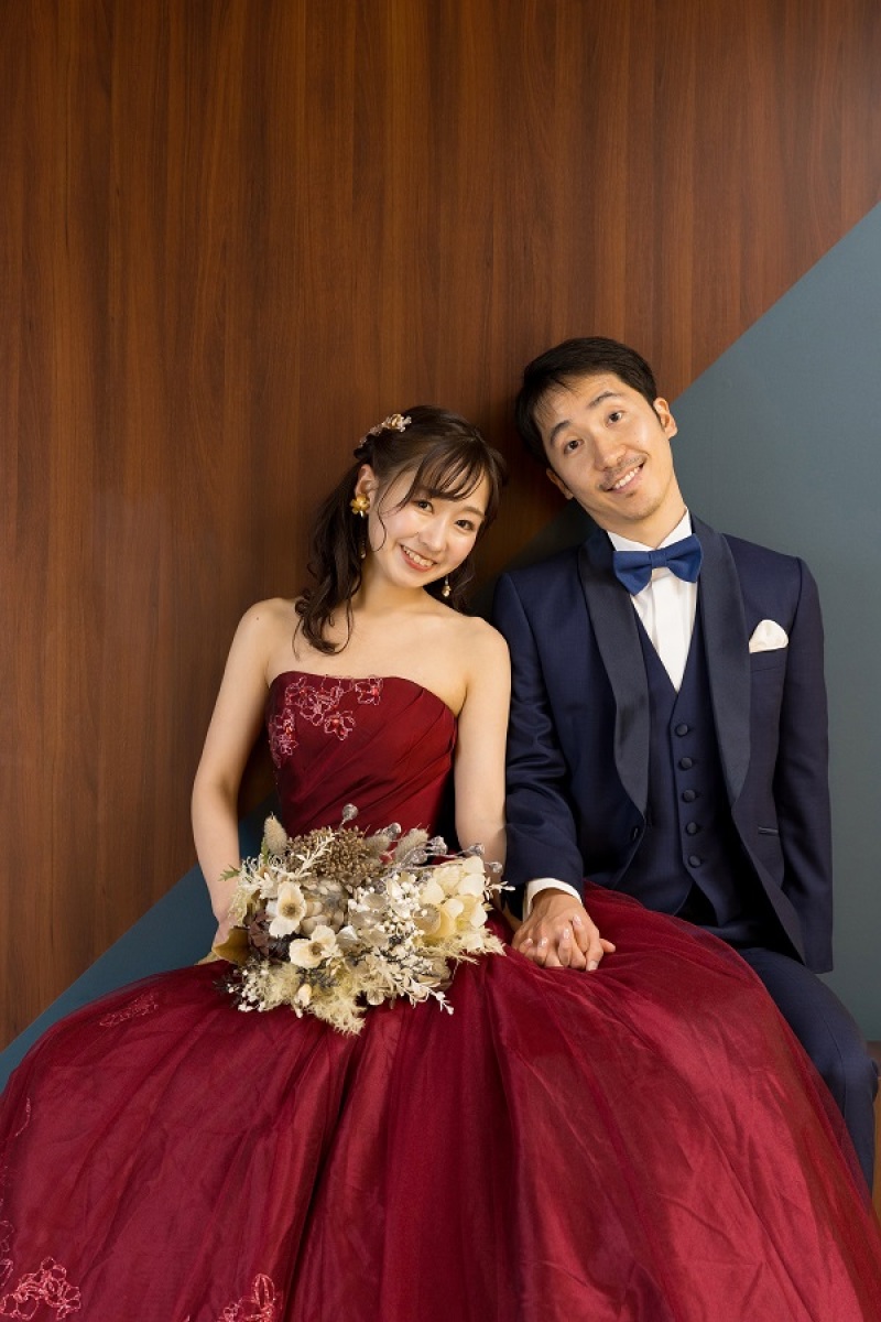 最後は寄り添いカットで◎はい！ポーズ！