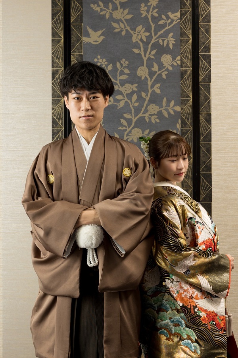 和装から撮影スタート!