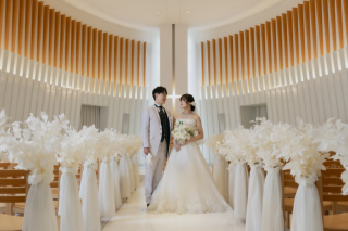 東急ホテルのチャペル撮影