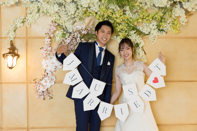 持ち込みガーランドと一緒に