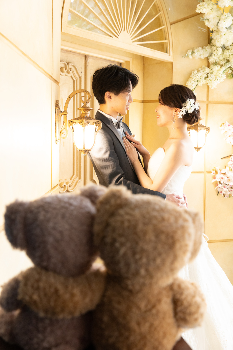 大好きなキャラクターに見守られて