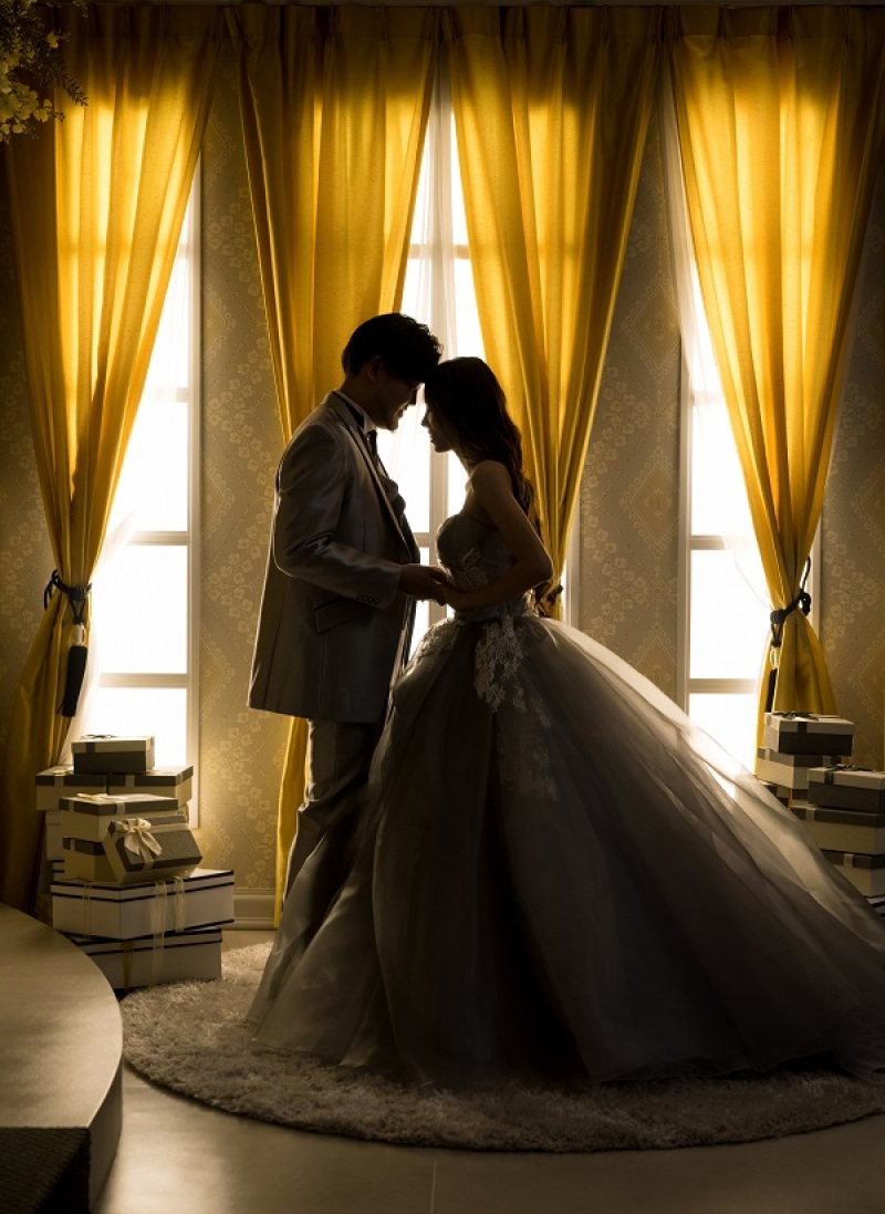 ラストは幻想的なシルエット