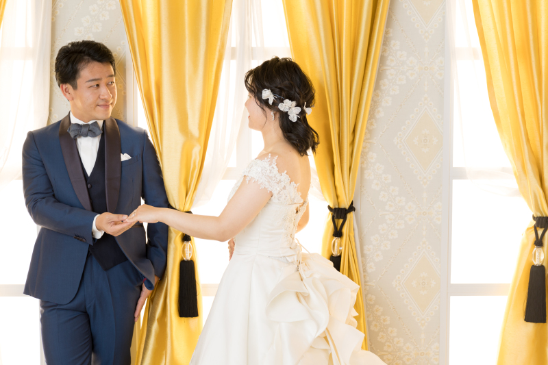 手と手を取り合い...♡