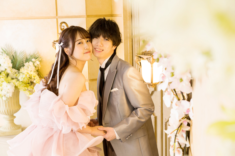 ほっぺをくっつけて