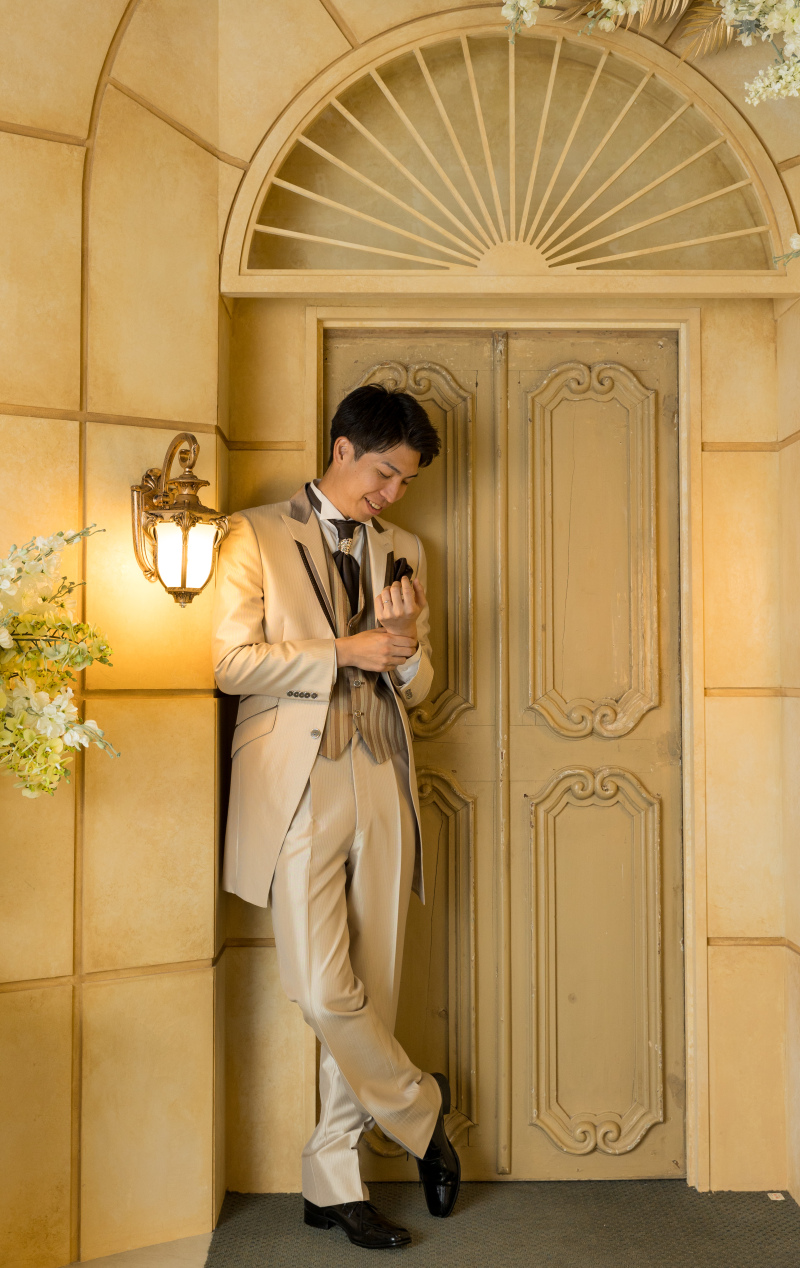 ご新郎様のソロカット