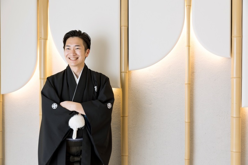 ご新郎様のソロショット