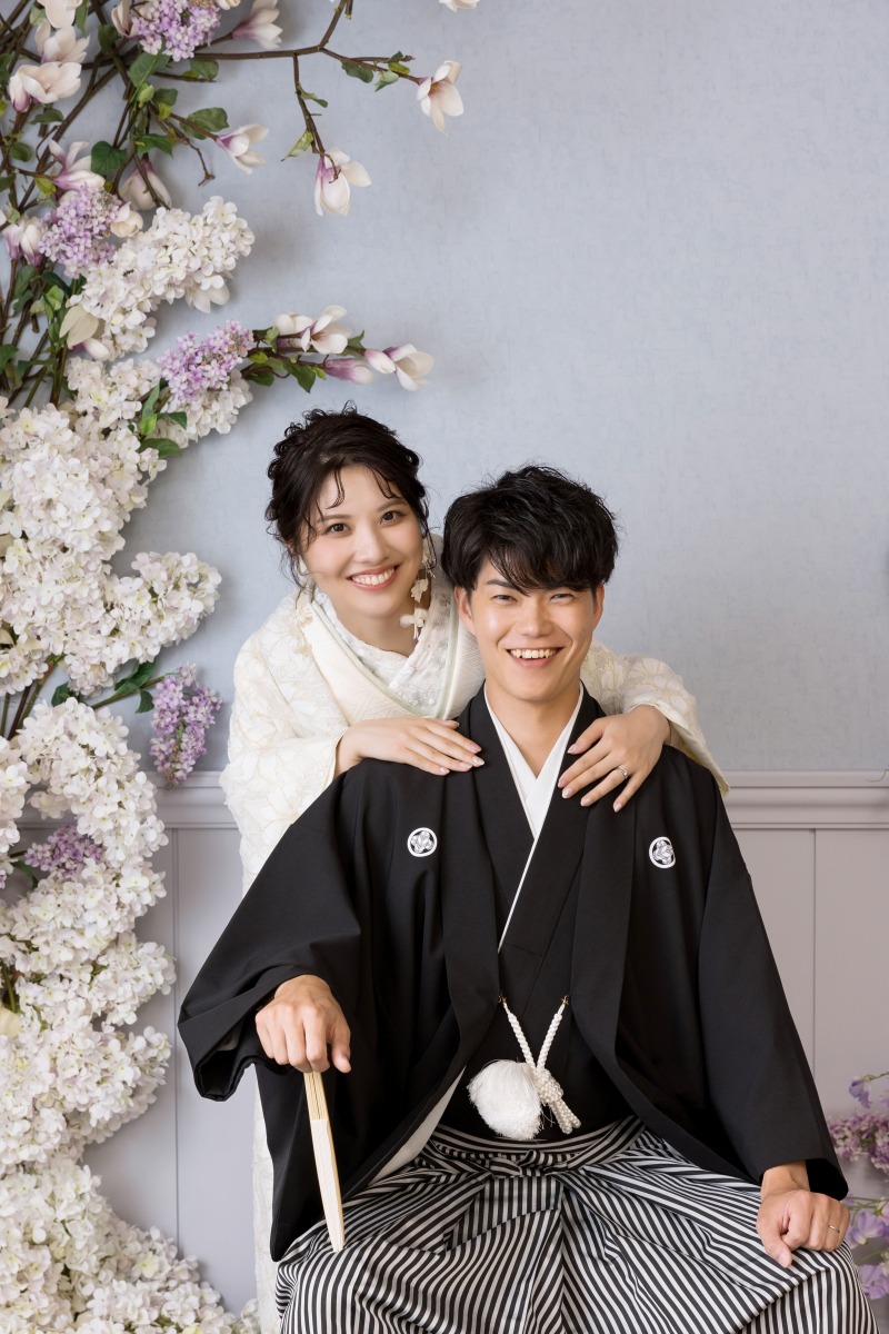 嬉しそうなご新郎様の表情がなんとも言えません♡