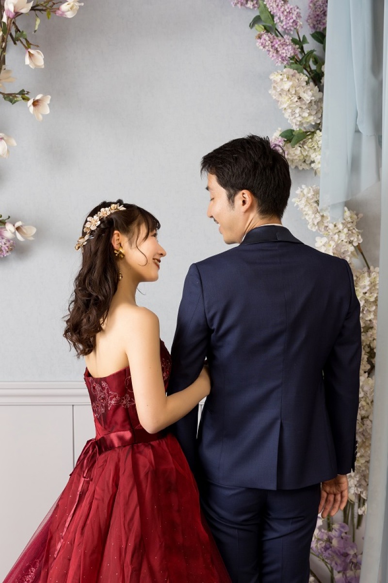 見つめ合いのショットも◎