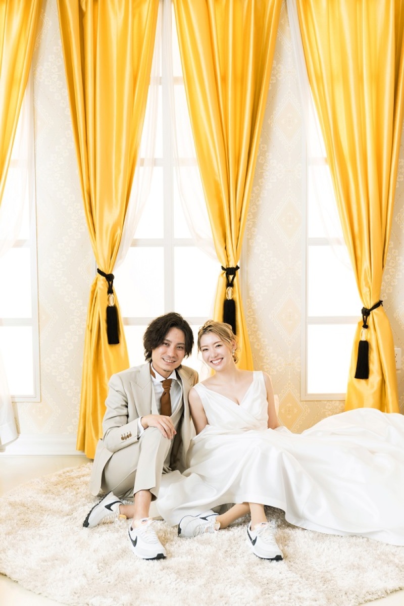 お揃いのスニーカーで♪