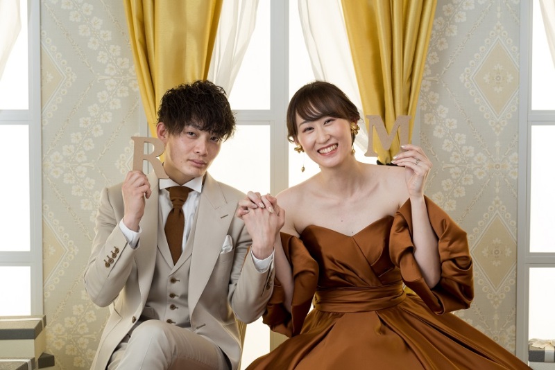 イニシャルと一緒に♡