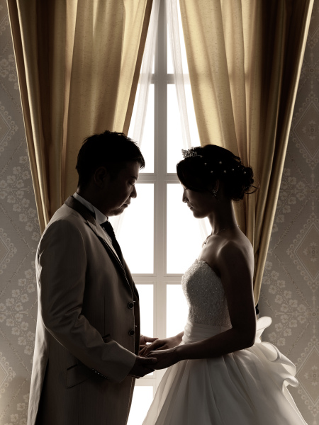 シルエットでのご撮影も…