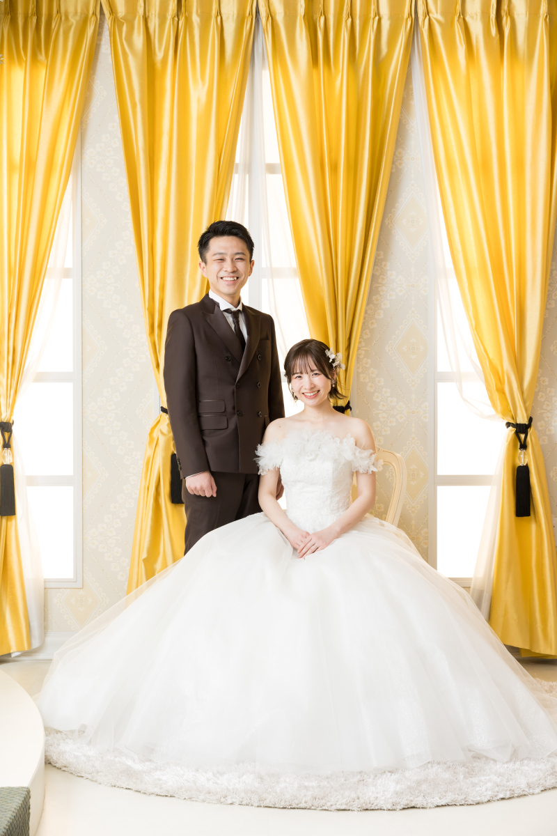 笑顔がより引き立つ