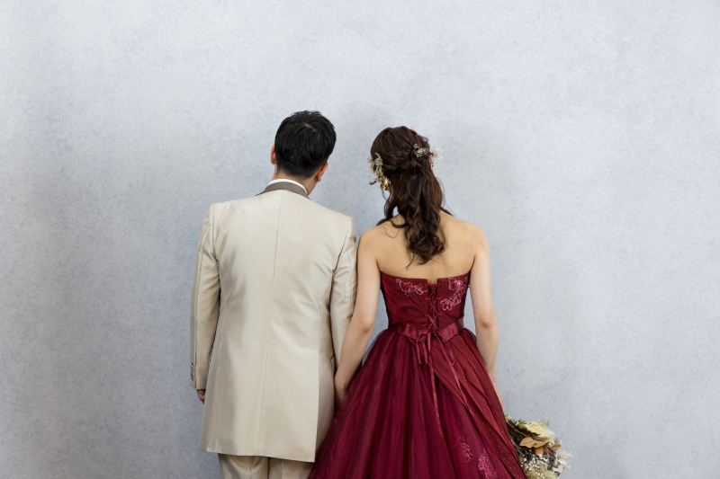 後ろ姿からも伝わる仲良しさ♩