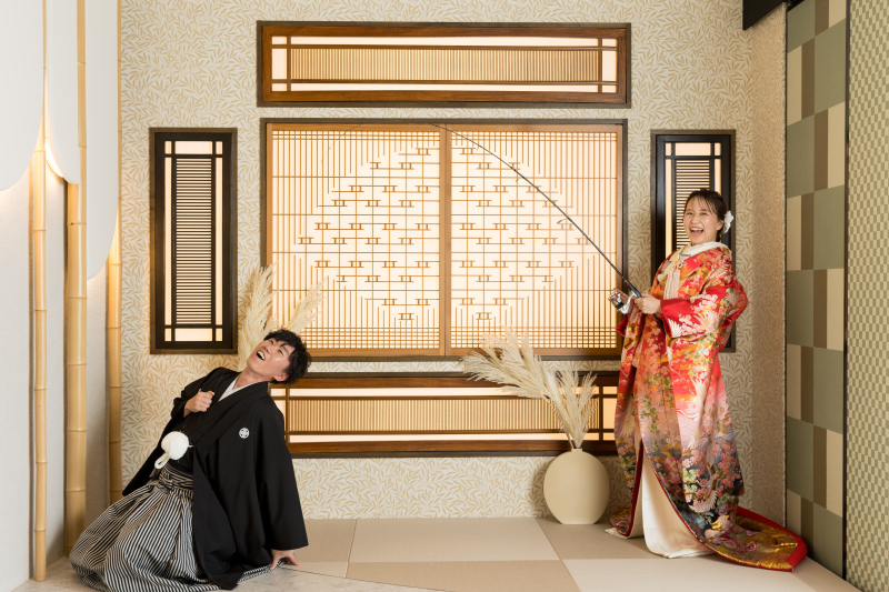 面白いお写真もお撮りします！