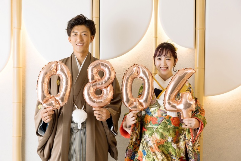 お持ち込みアイテムでおふたりらしいフォトウェディングを♪