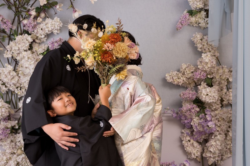 顔隠しのお手伝いもしてくれました！