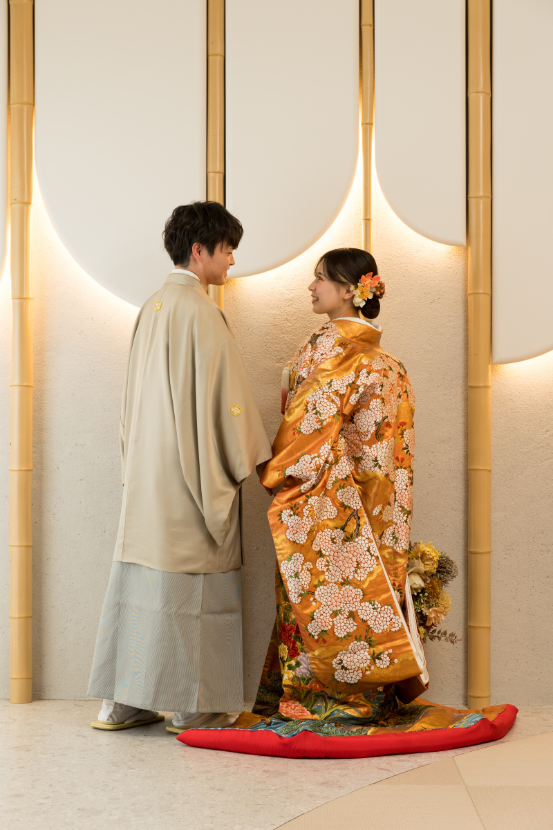 向き合いショット