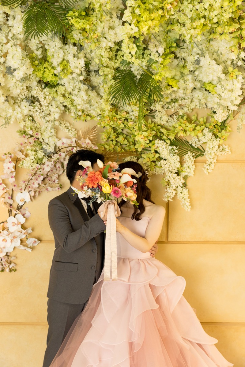 顔隠しショット