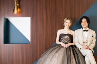 お洒落なお二人のこだわりフォトウェディング♡