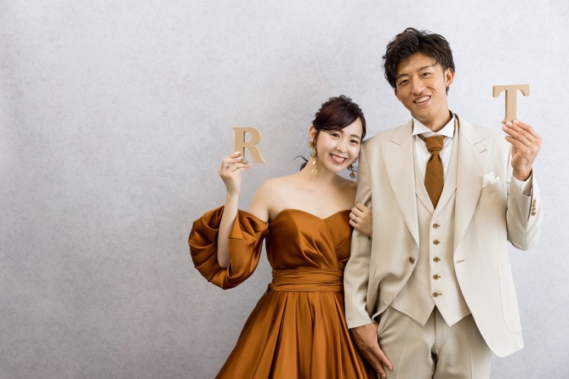 和装からカラードレスへお色直しも◎