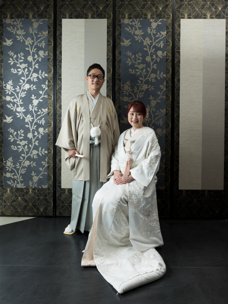 モダンな背景で