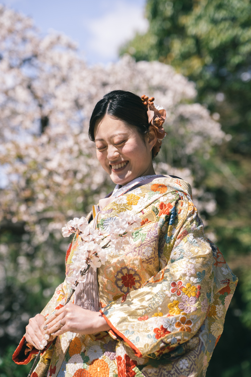 ご新婦様のソロショット