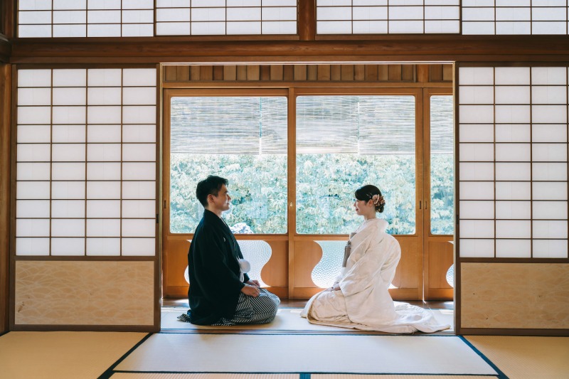 お茶室ショット