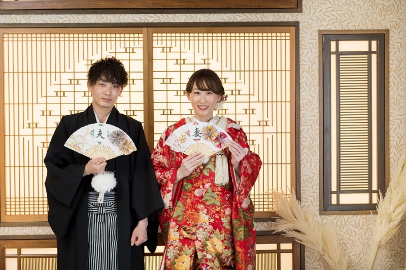 お気に入りの扇子と一緒に♡