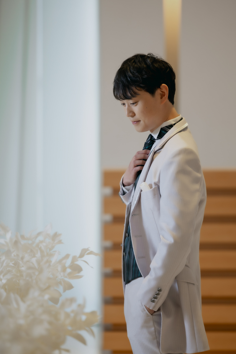 新郎様ソロショット