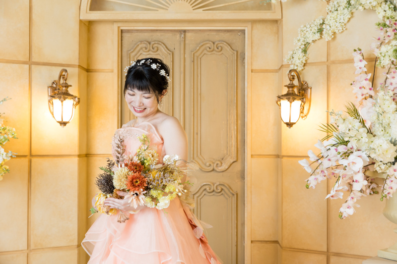 ドレスで雰囲気を変えて⭐︎